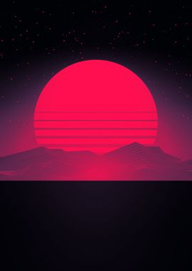 Synthwave Sunset