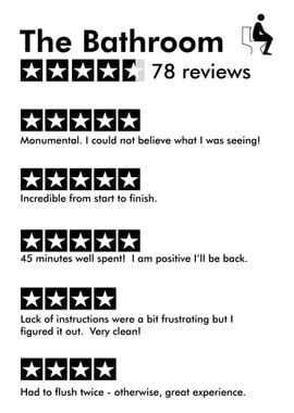 Bathroom Reviews Funny