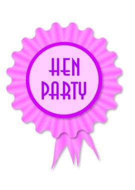 Hen Party Rosette