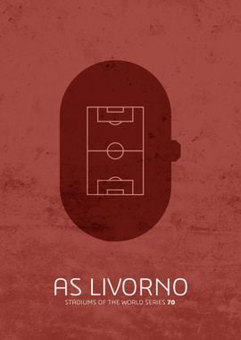 AS Livorno Stadium Art