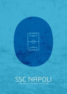 SSC Napoli Stadium Art