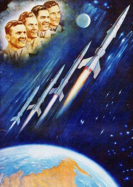 Soviet Space poster