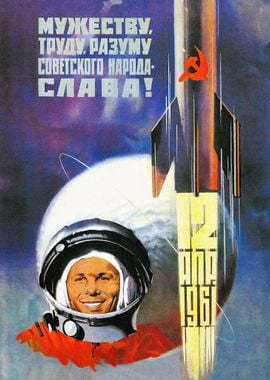 Soviet Space poster