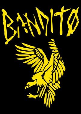 Bandito Twenty One Pilots' Poster, picture, metal print, paint by