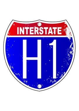 Hawaii Interstate Sign