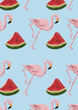 Flamingo Pattern