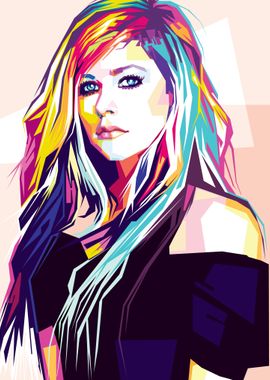 Avril Lavigne in wpap