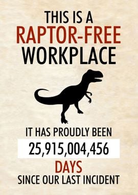 Funny Office Raptor Free