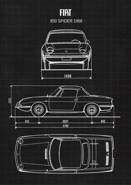 Fiat 850 Spider 1968