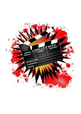 Christmas Clapperboard