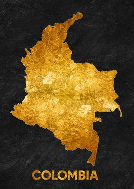 colombia map