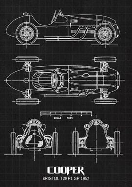 Cooper Bristol T20 F1 GP 1