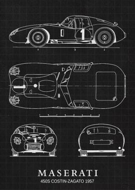 Maserati 450S CostinZagat