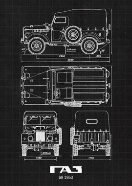 GAZ69 1953