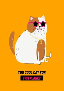 Funny Hip Hop Cat