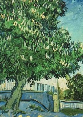 Chestnut Tree Van Gogh