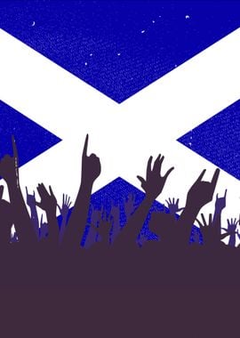 Scotland Flag Audience