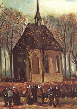  Church in Nuenen Van Gogh