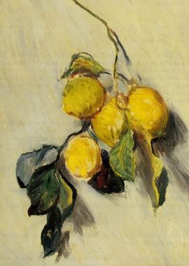 Claude Monet Lemons