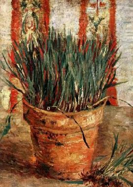 Van Gogh Plant in a vase