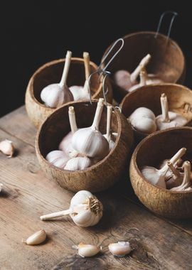 Garlic bulbs