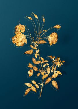 Vintage Botanical Gold