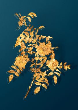 Vintage Botanical Gold