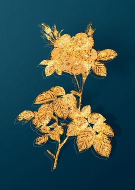 Vintage Botanical Gold