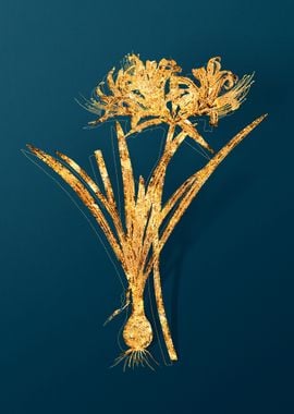 Gold Antique Botanicals