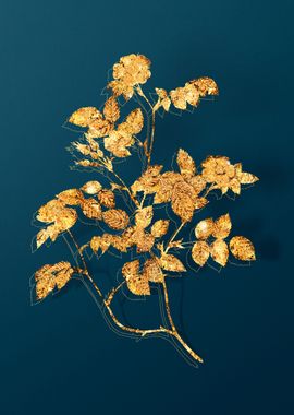 Vintage Botanical Gold