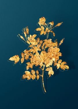 Vintage Botanicals in Gold