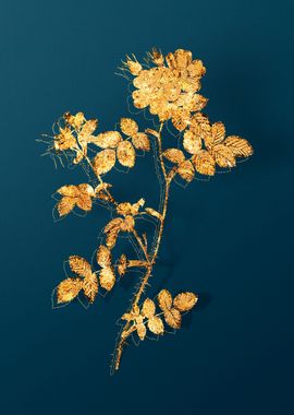 Vintage Botanicals in Gold