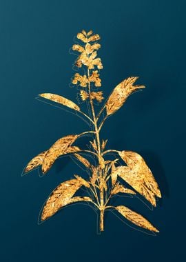 Vintage Botanical Gold