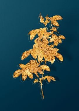 Vintage Botanical Gold