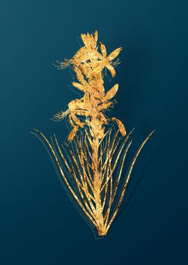 Vintage Botanical Gold