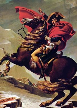 Napoleon Crossing the Alps