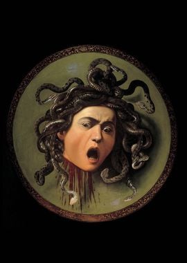 Caravaggio Medusa