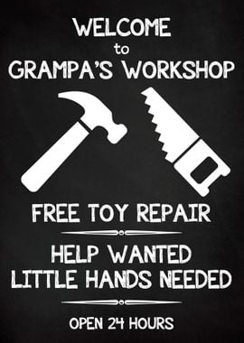 Grampas Workshop Welcome