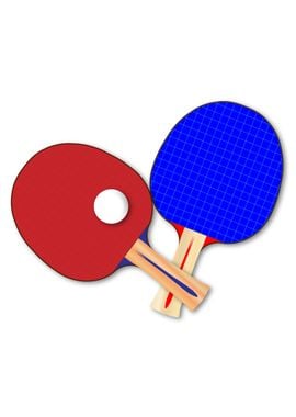 Pair Of Table Tennis Bats