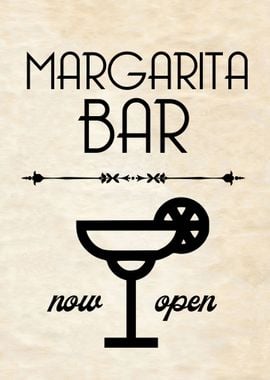 MARGARITA Retro Bar Sign