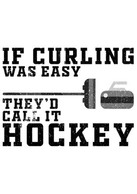 CURLING PLAYER FUNNY GIFT