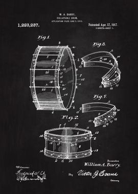 1917 Drum Patent