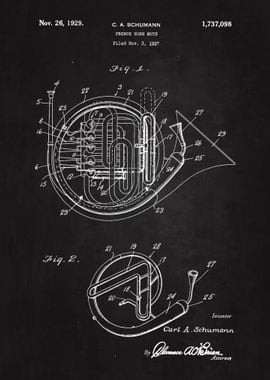 1927 French Horn Patent