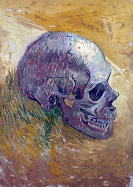 Vincent van Gogh Skull