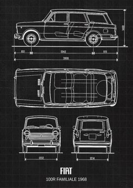 Fiat 1100R Familiale 1968