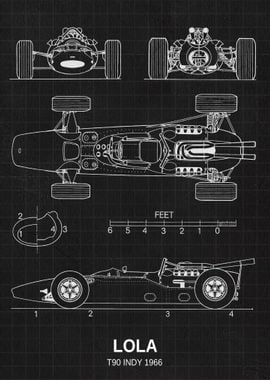 Lola T90 Indy 1966