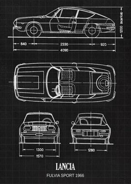 Lancia Fulvia Sport 1966