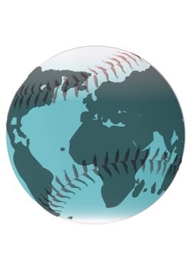 Baseball And Globe