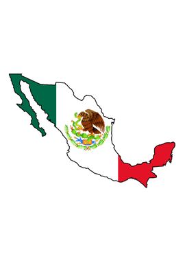 Mexico Map Outline