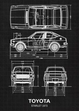 Toyota Starlet 1973